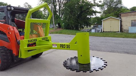 toy tree saw skid steer|tractor loader mounted tree saw.